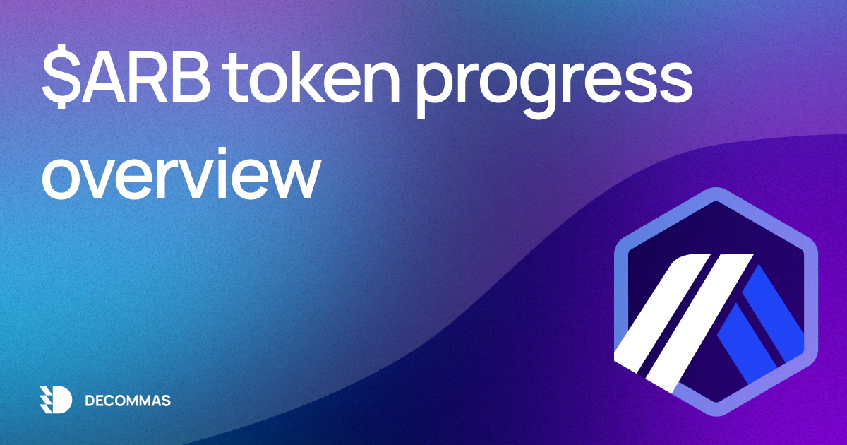 $ARB token progress overview